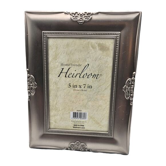 Elegant Bronzetone HomeTrends Heirloom Picture Frame For 5x7 Photo - Picture 1 of 7